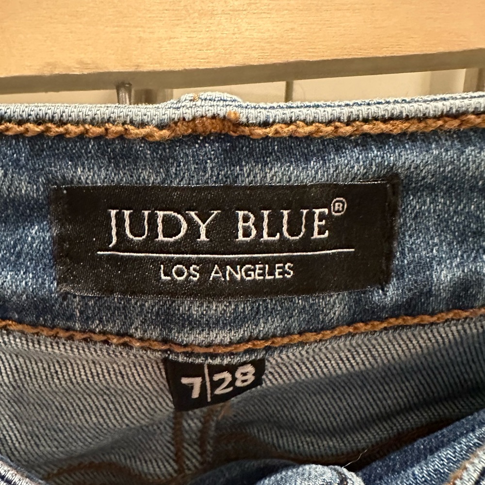 NWOT Judy Blue Boot Cut Jeans Size 7/28 Inseam 31 - Picture 3 of 3